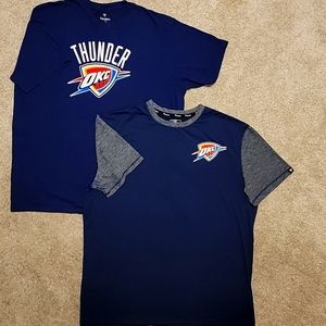 Oklahoma City Thunder Tees, Navy, 2XL
